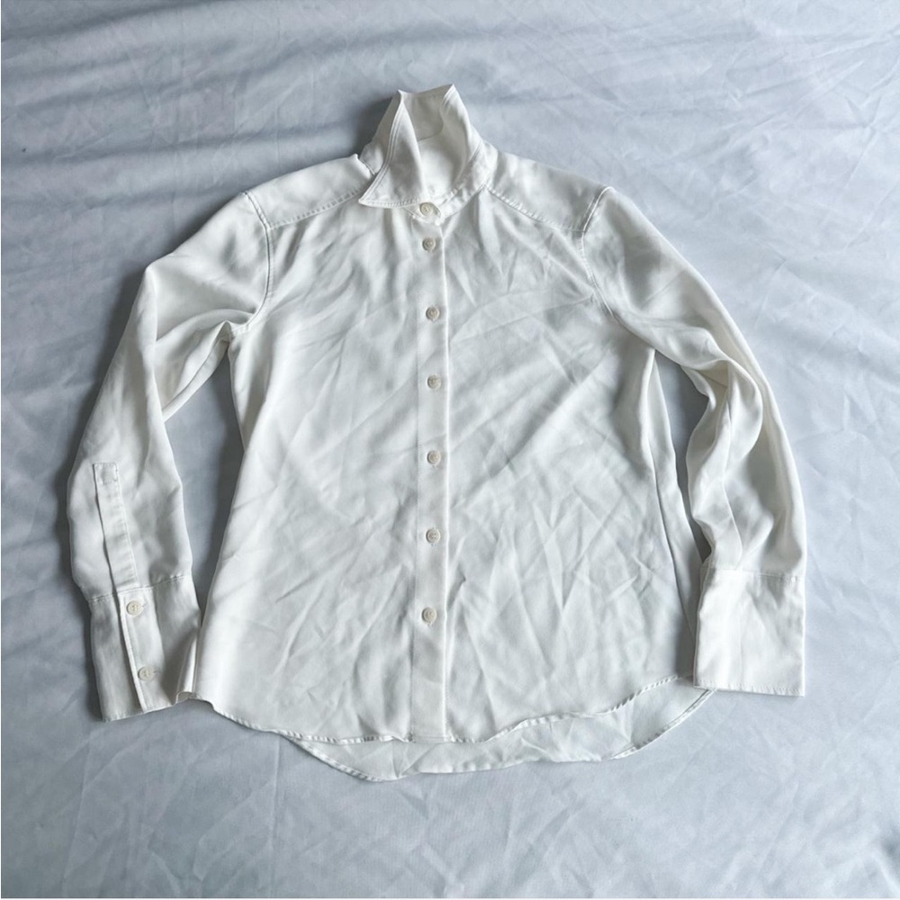 Zara White Button Up